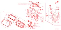 COMPTEUR pour Honda CRF 250 LOWER, 低い de 2023