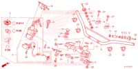 GUIDON   TE DE FOURCHE pour Honda CRF 250 RALLY de 2023