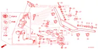 GUIDON   TE DE FOURCHE pour Honda CRF 250 RALLY de 2023