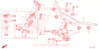 GUIDON   TE DE FOURCHE pour Honda CRF 300 L de 2023