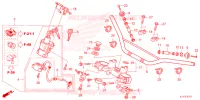 GUIDON   TE DE FOURCHE pour Honda CRF 300 RALLY de 2024