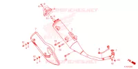 SILENCIEUX D'ECHAPPEMENT pour Honda PCX 125 ABS de 2023