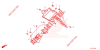 GARDE BOUE ARRIERE pour Honda PCX 125 de 2023