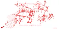 PROTEGE JAMBES pour Honda PCX 125 CBS de 2023