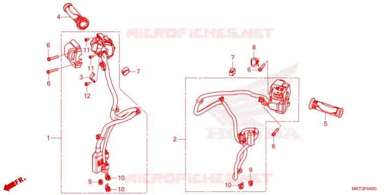 COMMODOS - POIGNEES Honda MOTO 750 ADV 2023  ADV750LP