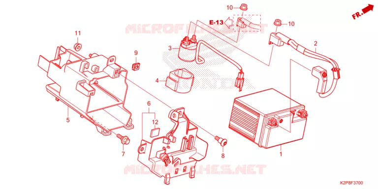 BATTERIE Honda MOTO 150 RS 2024  FS150FAP_MA