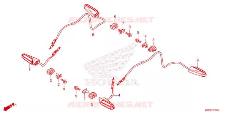 CLIGNOTANT Honda MOTO 150 RS 2023  FS150FAP_MA