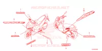 AUTOCOLLANTS pour Honda VARIO 125 de 2024