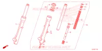 FOURCHE pour Honda VARIO 125 de 2024