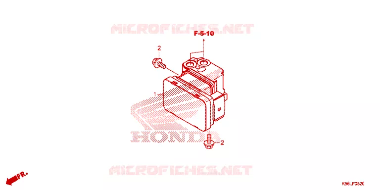 MODULATEUR ABS Honda SCOOTER 150 WINNER 2020  FS150FAL_V