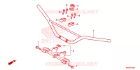 GUIDON   TE DE FOURCHE pour Honda CRF 150 R BIG WHEELS de 2013