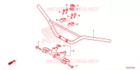 GUIDON   TE DE FOURCHE pour Honda CRF 150 R BIG WHEELS de 2014
