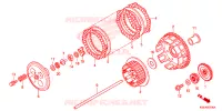 EMBRAYAGE pour Honda CRF 150 R BIG WHEELS de 2016