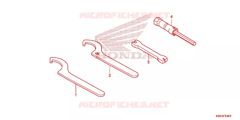 OUTIL Honda MOTO 150 CRF 2016  CRF150RBG