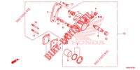 ETRIER DE FREIN AVANT pour Honda CRF 150 R de 2013