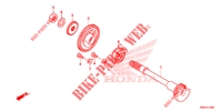 BALANCIER pour Honda CRF 150 R de 2014