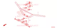 GUIDON   TE DE FOURCHE pour Honda CRF 150 R de 2015