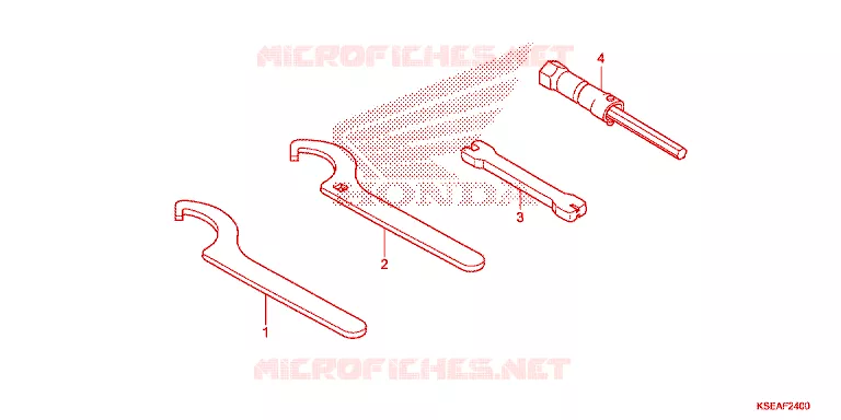 OUTIL Honda MOTO 150 CRF 2015  CRF150RF