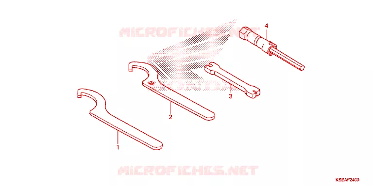 OUTIL Honda MOTO 150 CRF 2016  CRF150RG
