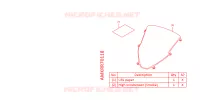 KIT,HIGH WIND SCREEN(SMOKE) pour Honda CBR 1000 RR de 2022