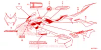 AUTOCOLLANTS pour Honda CBR 1000 RR de 2022