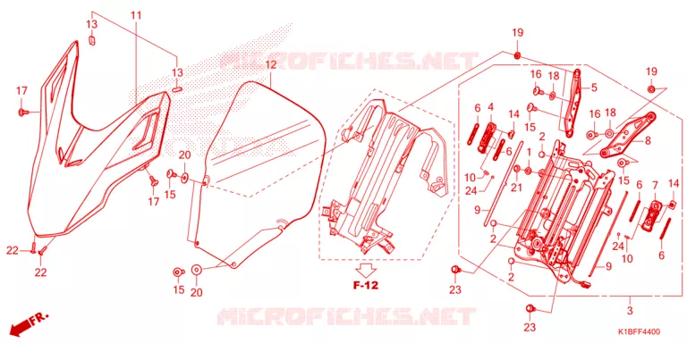 PARE BRISE Honda SCOOTER 350 FORZA 2023  NSS350AP