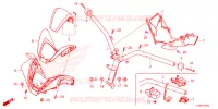 GUIDON   CARENAGE pour Honda FORZA 350 FO de 2023