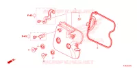 COUVRE CULASSE pour Honda FORZA 350 2BR de 2023