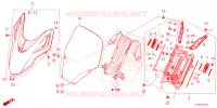 PARE BRISE pour Honda FORZA 350 2BR de 2023