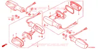 CLIGNOTANT pour Honda CB1 125 RADIOS RUEADA de 2014