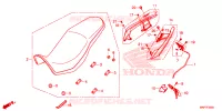 SELLE pour Honda CB 500 X ABS de 2023