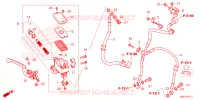 MAITRE CYLINDRE DE FREIN AVANT pour Honda CB 500 X ABS de 2023