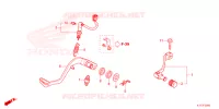 PEDALE pour Honda CRF 250 RALLY de 2023