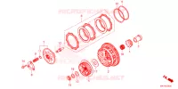 EMBRAYAGE pour Honda CB 650 R de 2023