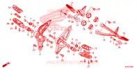 REPOSE PIED pour Honda CB 300 R ABS de 2021