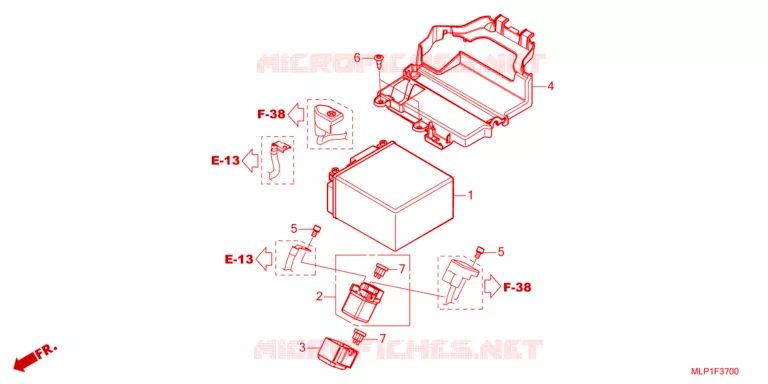 BATTERIE Honda MOTO 500 CL 2024  CL500AP