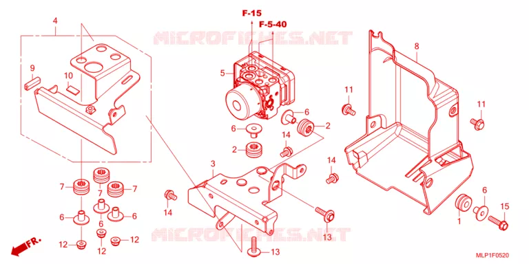 MODULATEUR ABS/SUPPORT Honda MOTO 500 CL 2023  CL500AP