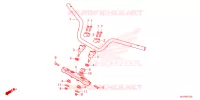 GUIDON   TE DE FOURCHE pour Honda CL 500 de 2023