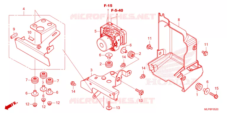 MODULATEUR ABS/SUPPORT Honda MOTO 500 CL 2023  CL500AP