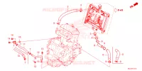 FLEXIBLE DE RADIATEUR/TUYAU D'EAU pour Honda REBEL 1100 DCT TOURING de 2023