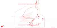 SELLE MONOPLACE pour Honda REBEL 300 ABS de 2024