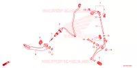 PEDALE pour Honda REBEL 500 TOURING de 2023