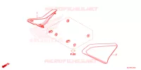 COUVERCLES LATERAUX pour Honda REBEL 500 de 2023