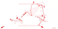 PEDALE pour Honda REBEL 500 de 2023