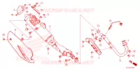 SILENCIEUX D'ECHAPPEMENT pour Honda CRF 250 RALLY de 2021