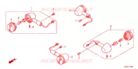 CLIGNOTANT pour Honda EV NEO de 2012