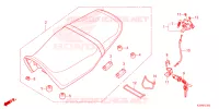 SELLE pour Honda GROM 125 ABS de 2024