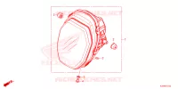 PHARE pour Honda GROM 125 ABS de 2024