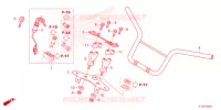 GUIDON pour Honda NAVI 110 de 2023