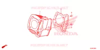 CYLINDRE pour Honda SCV 110 DIO DX, TYPE ID de 2020